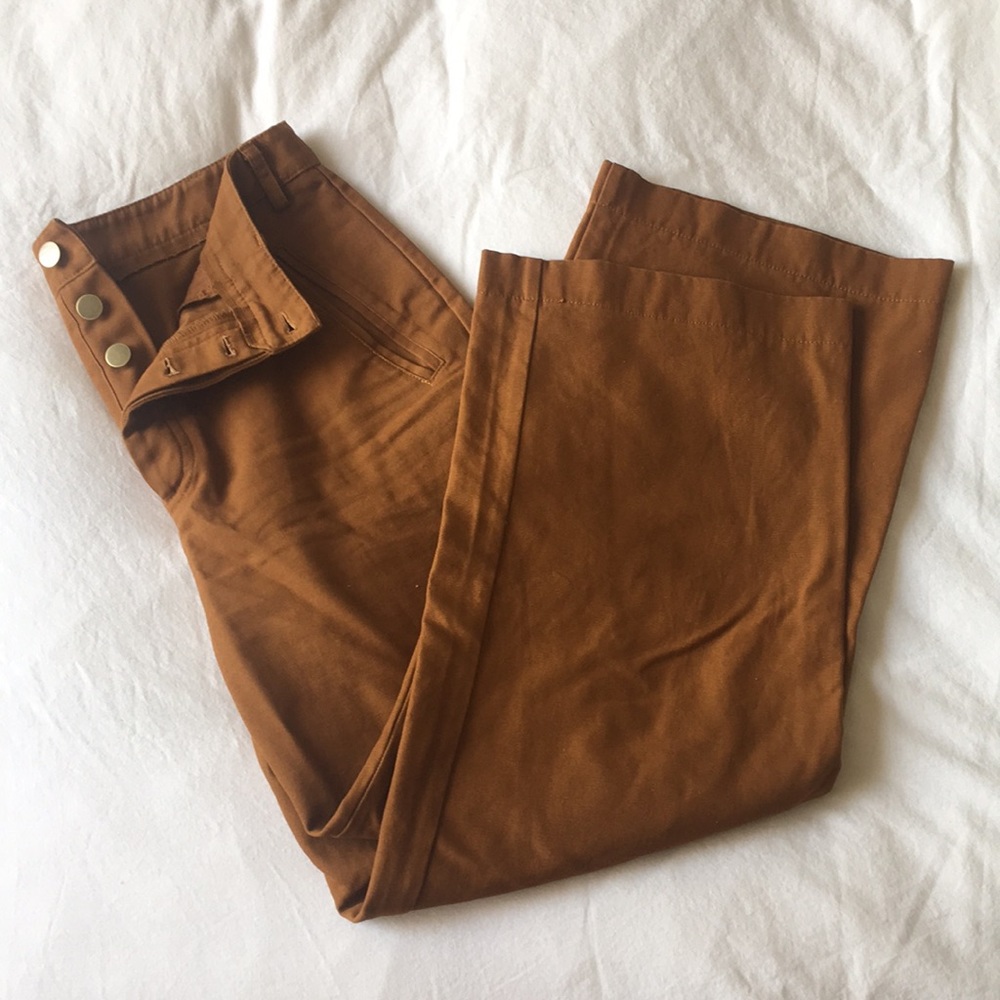 Forever 21 button up wide leg pants